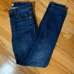 Madewell 9” High Rise Skinny Jeans